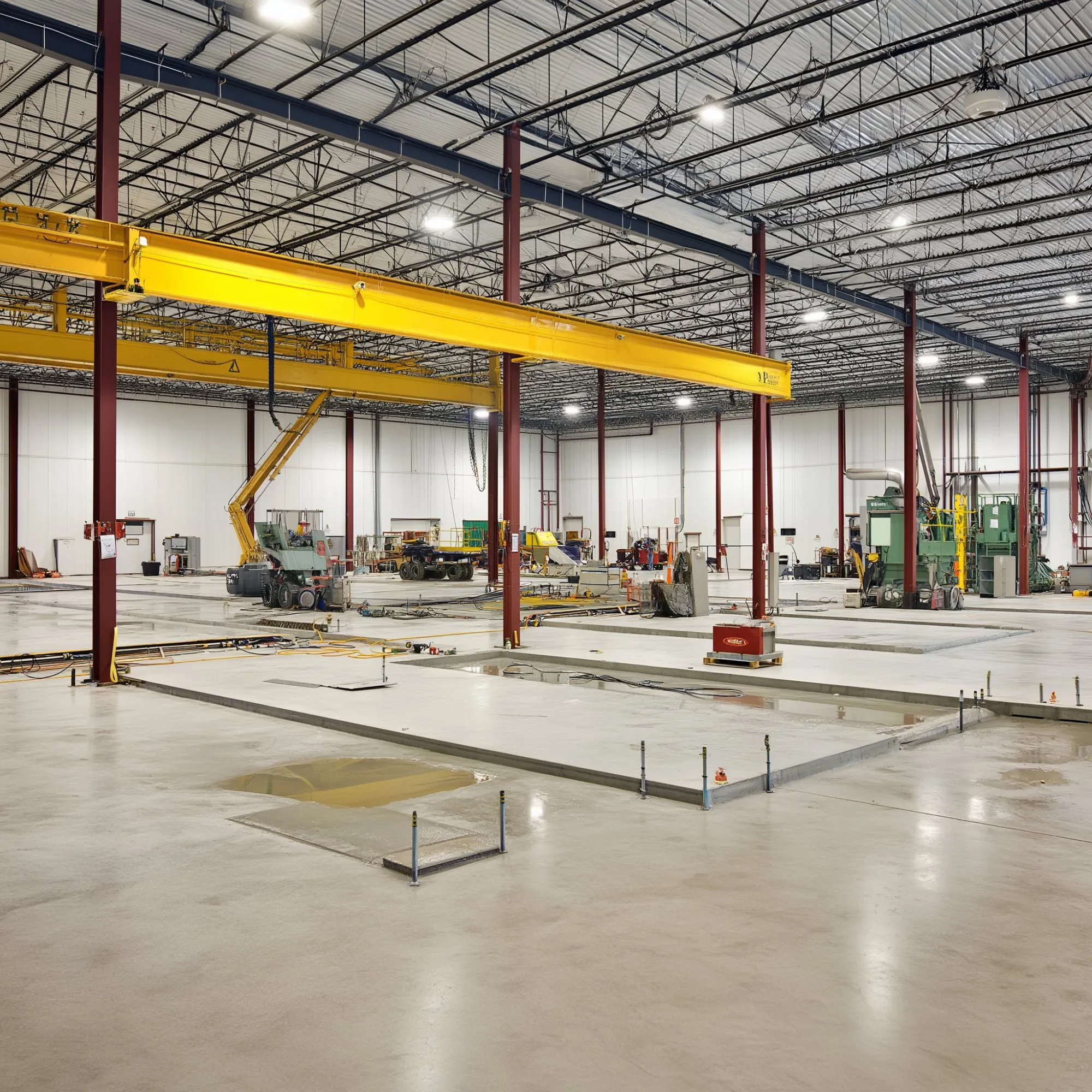 Light manufacturing facility construction by Bowser Construction Group in Metro Atlanta, GA