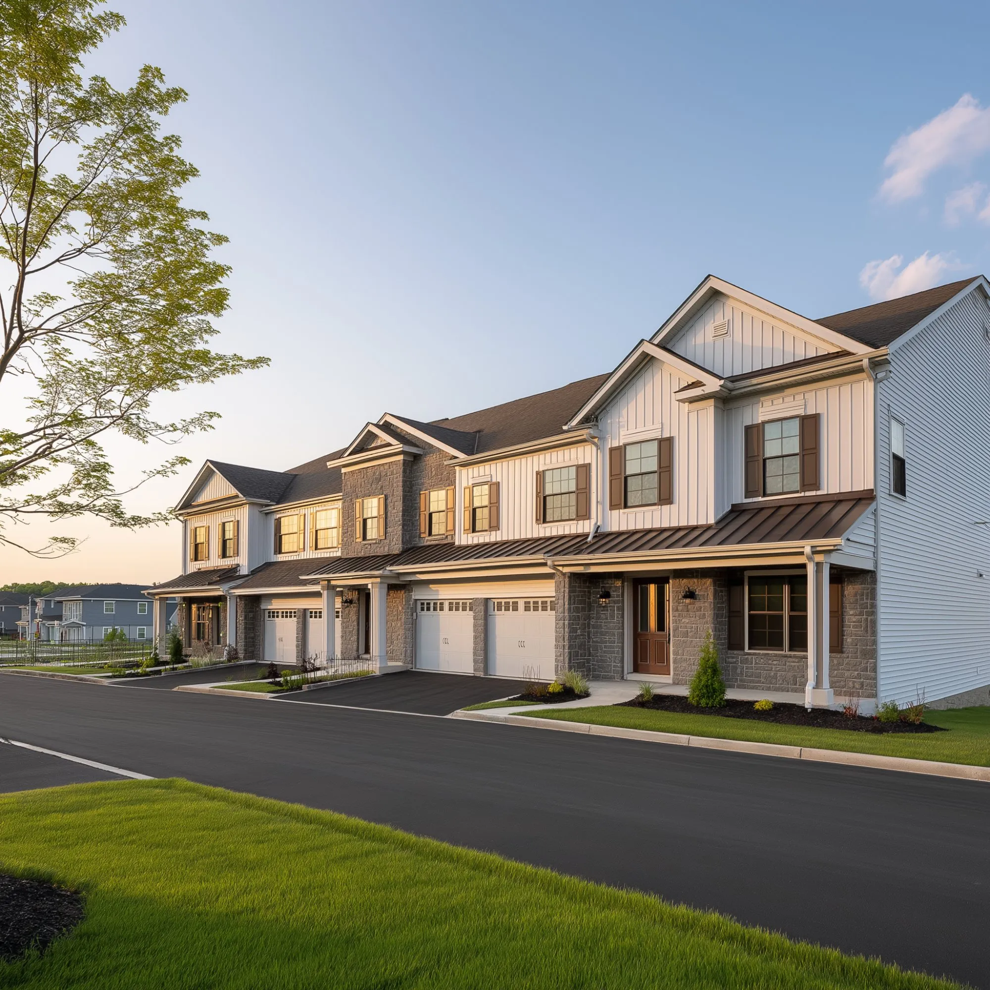 Luxury Townhome Community by Bowser Construction Group in North Georgia