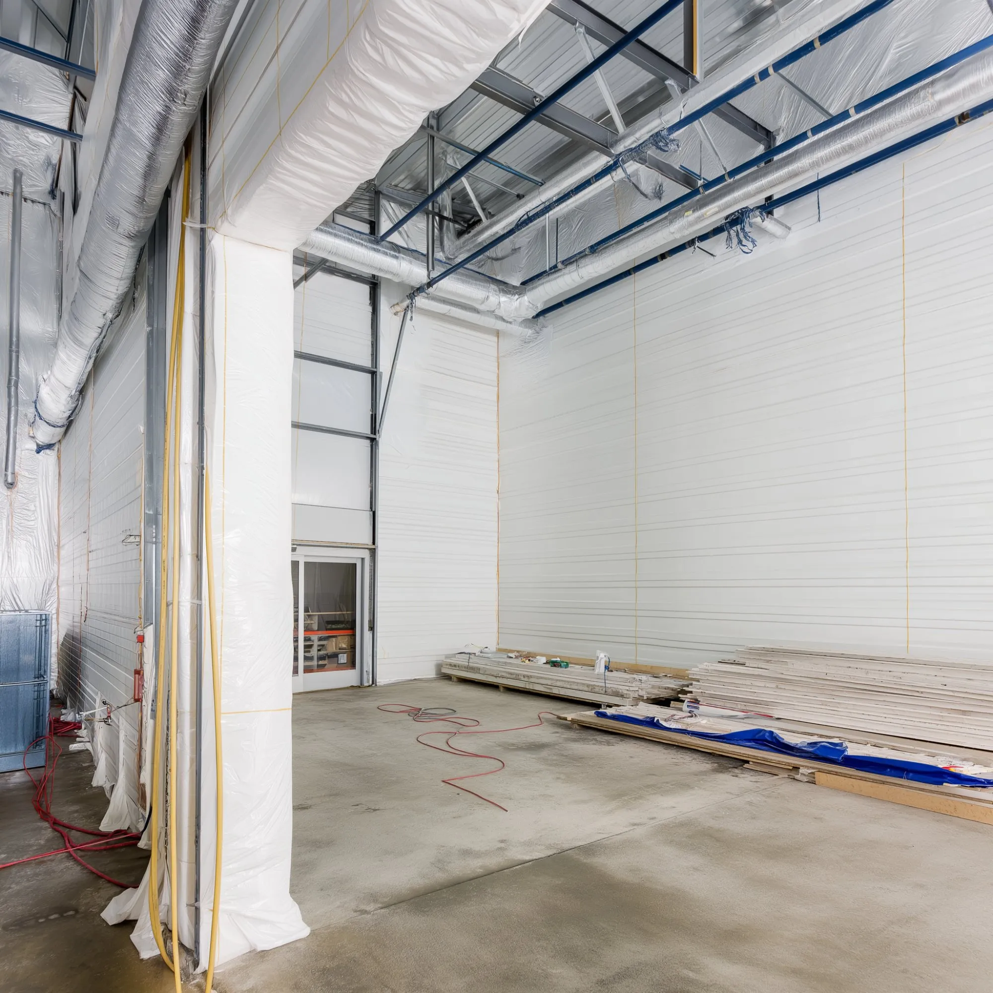Cold storage and freezer warehouse construction by BCG in Central Florida