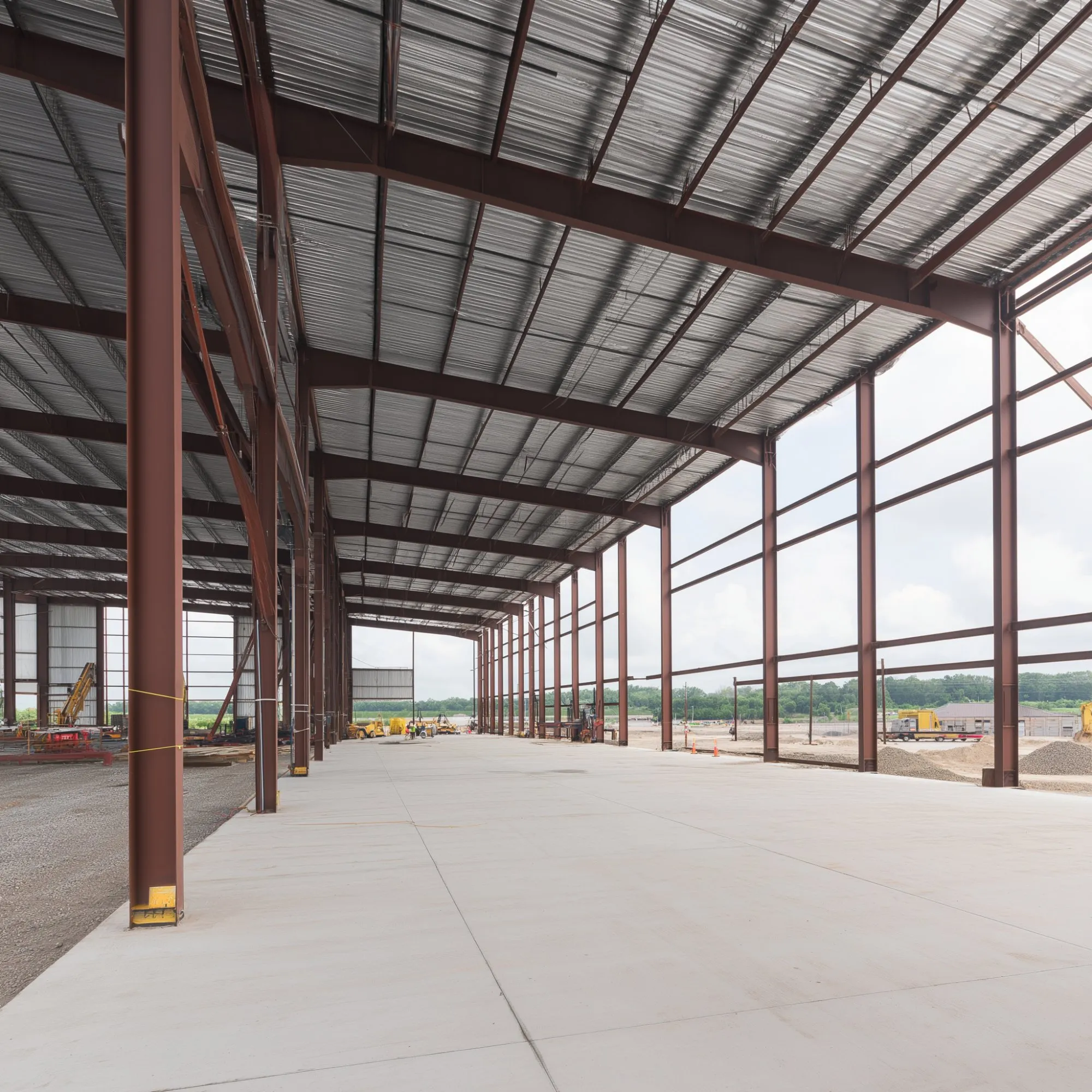 Ground-up warehouse construction by Bowser Construction Group in Metro Atlanta, GA