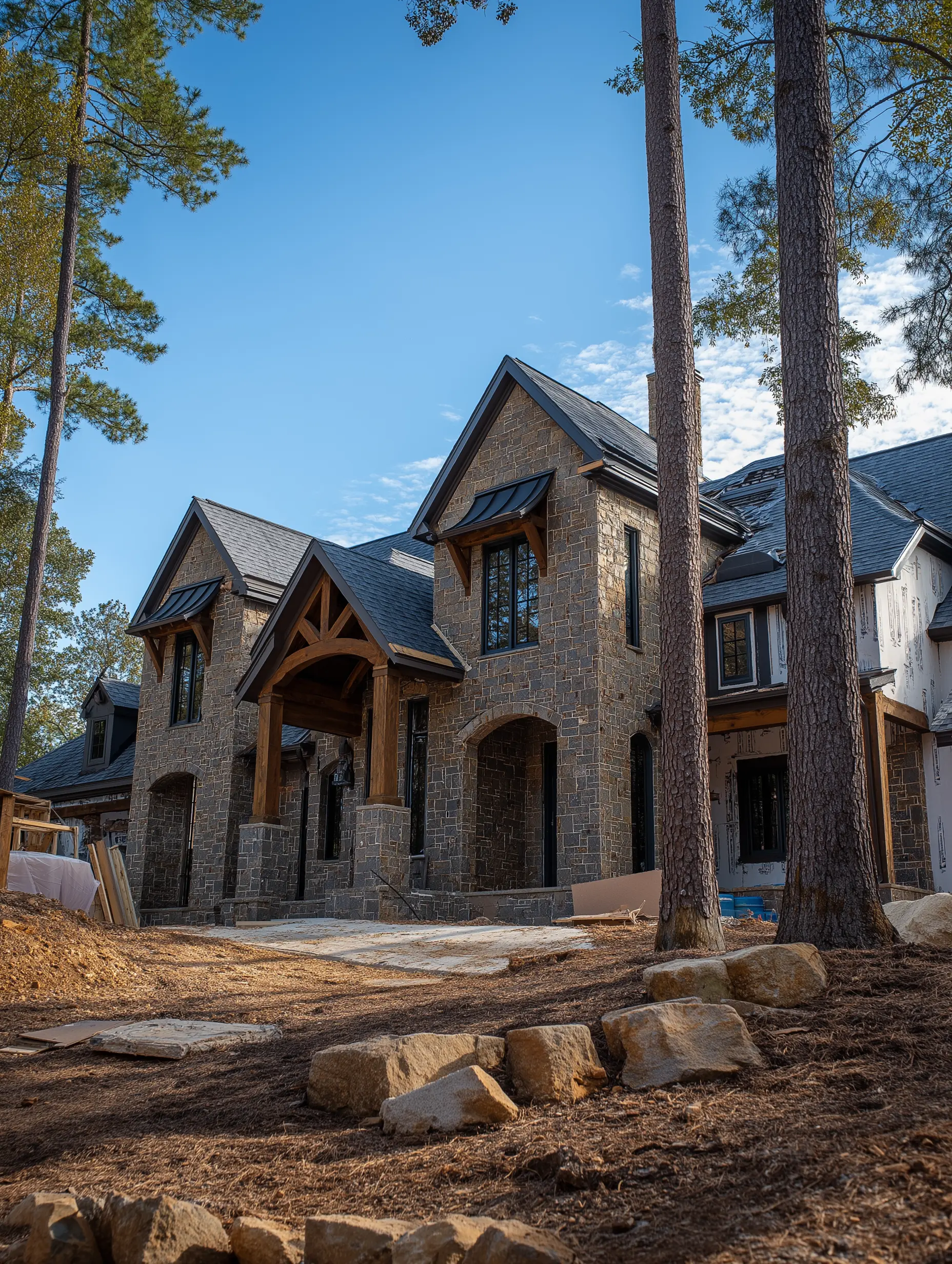 High-end custom home 4,500 to 8,000 SF by BCG in North Georgia