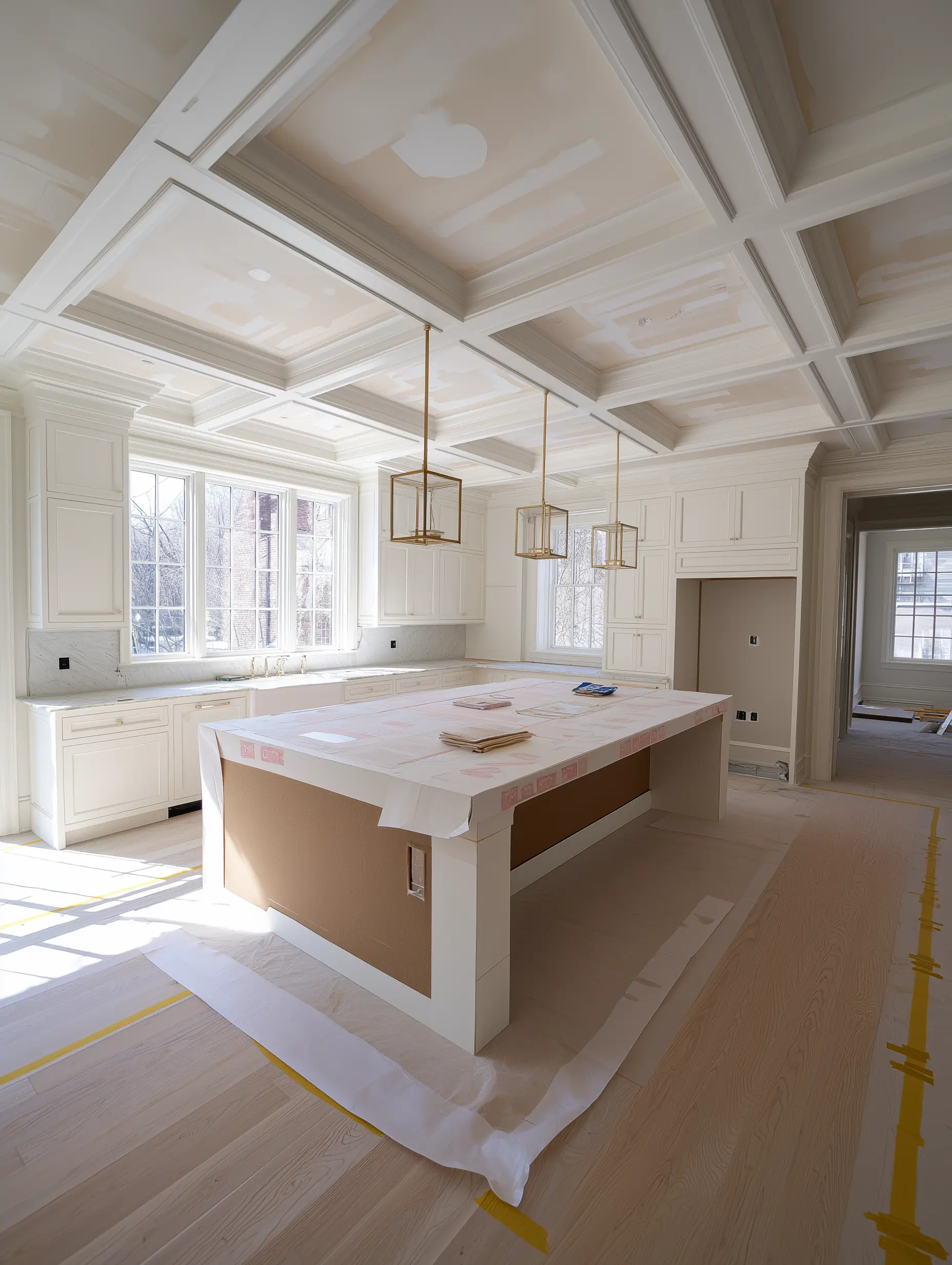 Luxury interior finishes custom millwork and premium materials by BCG in Georgia